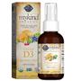 Imagem de Jardim da Vida D3 Vitamina - mykind Organic Whole Food Vitamin D Suplemento com Ômegas Vegetais, Vegan, Baunilha, 2oz Líquido - Embalagem Pode Variar