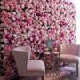Imagem de Jardim vertical de rosas artificiais 1x1mt casa ou empresa
