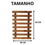 Imagem de Jardim Vertical Painel Modulado Treliça de Madeira Maciça