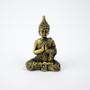 Imagem de Jardim Zen Completo Buda Feng Shui Madeira Quadrada 15 Cm
