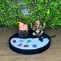 Imagem de Jardim Zen Japonês Miniatura Ganesha Prosperidade Meditação