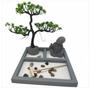 Imagem de Jardim Zen Porta Vela e Incenso com Buda 22x10cm - Apex