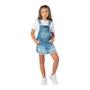 Imagem de Jardineira Menina Mania Kids Short-Saia