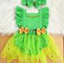 Imagem de Jardineira Romper Body Roupa De Bebe Tinker Bell Sininho