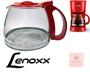 Imagem de Jarra Cafeteira Lenoxx Red 18 Xícaras  Pca019 Vermelha