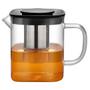 Imagem de Jarra Chaleira Vidro Borossilicato Com Infusor de Chá 1000ml