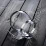 Imagem de Jarra Com Infusor Com Tampa Inox Chaleira Chá Vidro 500ml