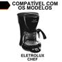 Imagem de Jarra de cafeteira electrolux chef de vidro resistente 