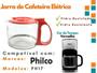 Imagem de Jarra de Cafeteira Philco Ph17 Vidro Resistente Vermelho