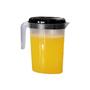 Imagem de Jarra De Plástico Retangular Com Tampa Design Moderno Compacto Geladeira 2,3l