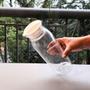 Imagem de Jarra de Plástico Transparente Com Tampa 1.4 litro Agua Suco Plastica Acrílico Resistente Premium Decoração