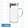 Imagem de Jarra De Suco Moderno 1,7L Vidro Resistente e Tampa Inox 1 UN