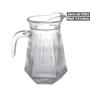 Imagem de Jarra De Suco Resistente 1,4 Litros Designer Canelada Versátil Suco Água Cozinha