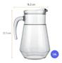 Imagem de Jarra De Vidro Jarra Bar Suco Agua Refri Nadir Colorex 1,5 L