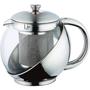 Imagem de Jarra Infusora Chaleira Bule de Vidro e Inox Com Coador de Chá 750 ML
