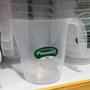 Imagem de Jarra Medidora Graduada 1L Receitas Cozinha Confeitaria Transparente Com Alça