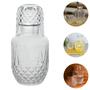 Imagem de Jarra Moringa 500ml Com Copo 145ml Vidro Diamante