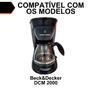 Imagem de Jarra para cafeteira eletrica black decker dcm 2000 ref.546p