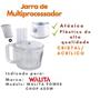 Imagem de Jarra para Multiprocessador Compatível Philips Walita Ri7620 Ri7625 Branco