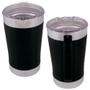 Imagem de Jarra Termica 1,9l Aco Inox com Tampa Preta Jug Mor Parede Dupla Copo Termico Gigante Caneca Cerveja Cafe