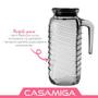 Imagem de Jarra Vidro Banding Com Tampa Água Suco Restaurante 1250Ml