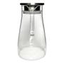 Imagem de Jarras Vidro Com Tampa Inox 1,7 Litros Modelo Baixo Luxo 2 UN