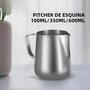 Imagem de Jarro De Espuma De Leite Em Aço Inoxidável 100ML 350ML 600ML Jarro De Espuma Para Máquina De Café