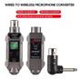 Imagem de Jayete C-01 Transmissor Uhf Sem Fio Para Microfone Com Fio