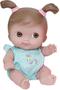 Imagem de JC Toys Lil Cutesies 9" All Vinyl Baby Doll Bath Time Gift Set  posable e lavável  de roupa removível Banho de Bebê e Acessórios Idade 2+