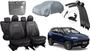 Imagem de Jeep Compass 2010-2018: Kit Completo com Capa de Couro, Capa de Cobertura e Limpador