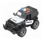 Imagem de Jeep Policial com Luz e Som Preto 1:16 - Shiny Toys 000763
