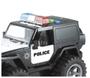 Imagem de Jeep Policial com Luz e Som Preto 1:16 - Shiny Toys 000763