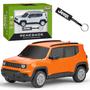 Imagem de Jeep Renegade 1/30 Miniatura Detalhada Com Pneus Emborrachados E Chaveiro Usual Brinquedos