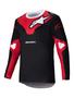 Imagem de Jersey Alpinestars Racer Veil preto/vermelho brilhante para homens