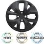 Imagem de JG 4 Calota Polo Track 2023 2024 Aro 15 Black Fosco com Emblema