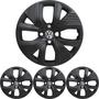 Imagem de JG 4 Calota Polo Track 2023 2024 Aro 15 Black Fosco com Emblema