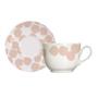 Imagem de Jg.6 Xícaras com Pires De Porcelana Confetti Blush 240ml