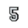 Imagem de Jibbitz charm numero 5 unico