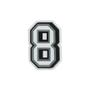 Imagem de Jibbitz charm numero 8 unico