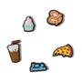 Imagem de Jibbitz comida é vida pack com 5 peças unico