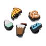 Imagem de Jibbitz comida é vida pack com 5 peças unico