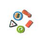 Imagem de Jibbitz mini sushi party 3d pack com 5 peças unico