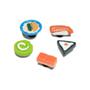 Imagem de Jibbitz mini sushi party 3d pack com 5 peças unico