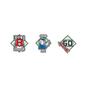Imagem de Jibbitz monopoly pack com 3 unidades unico unico