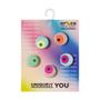 Imagem de Jibbitz olhos loucos pack com 5 peças unico