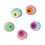 Imagem de Jibbitz olhos loucos pack com 5 peças unico