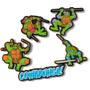 Imagem de Jibbitz tartarugs ninjas mutantes adolescentes pack com 5 unidades unico