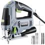 Imagem de Jigsaw WORKPRO 850W 6.5A elétrico com fio com 7 lâminas e acesso