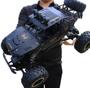 Imagem de Jipe Carrinho de Controle Remoto 4x4 Grande 37cm Rally Truck Off-Road  Tracker Monster wd  - Recarregável