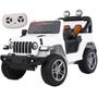 Imagem de Jipe Eletrico Infantil Shiny Toys Off Road Rubicon 12V Branco CR